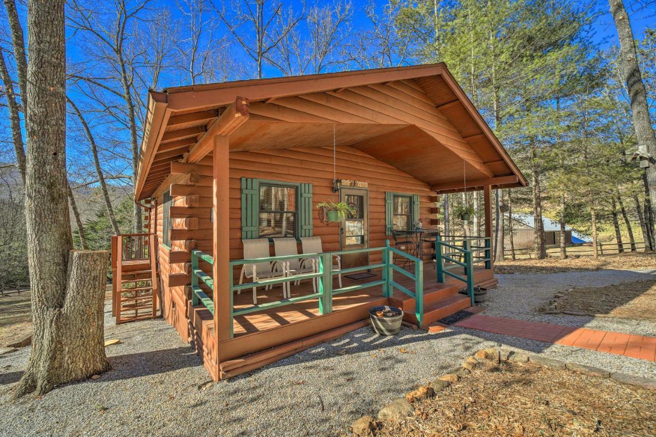 Franklin Cabin With Porch Near Hiking And Waterfalls! Exterior foto